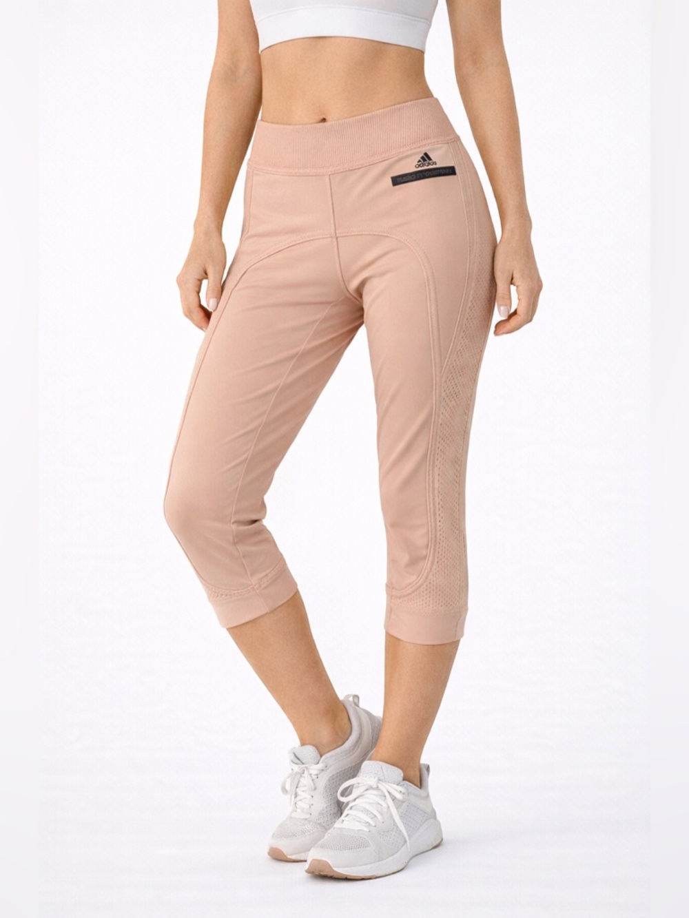 Adidas Stella McCartney 3/4 Legging Small Peach